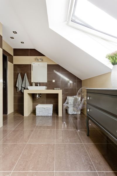 Attic Bathroom Installation in Vancouver