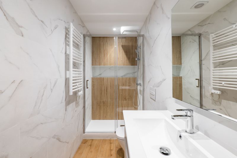 Modern Bathroom with Heated Floors